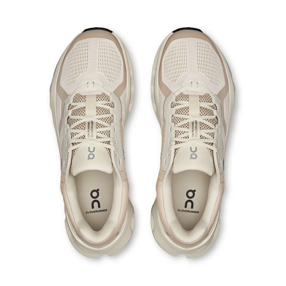 On Running Cloudrunner 2 Neutral Cream/Beige Performance Sneakers